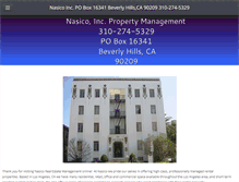 Tablet Screenshot of nasicoinc.com